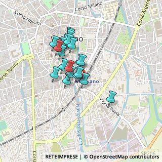 Mappa Piazza 4 Novembre, 27029 Vigevano PV, Italia (0.3295)