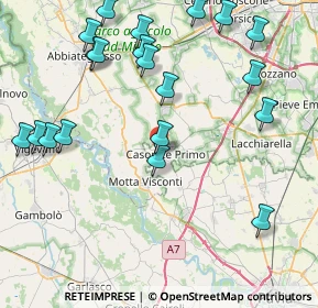 Mappa Via Don Minzoni, 27022 Casorate Primo PV, Italia (9.9805)