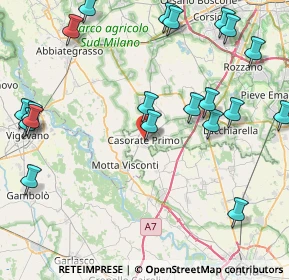 Mappa Via Papa Giovanni Xxiii, 27022 Casorate Primo PV, Italia (10.679)