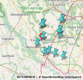 Mappa Via Papa Giovanni Xxiii, 27022 Casorate Primo PV, Italia (6.18143)