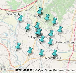 Mappa Via Cardo N. e D., 37044 Cologna Veneta VR, Italia (6.52)