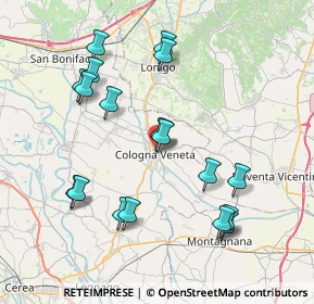 Mappa Via Cardo N. e D., 37044 Cologna Veneta VR, Italia (8.08333)