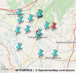 Mappa Via Cardo N. e D., 37044 Cologna Veneta VR, Italia (7.03133)