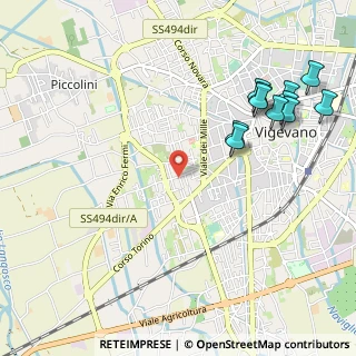 Mappa Via Molveno, 27029 Vigevano PV, Italia (1.27818)