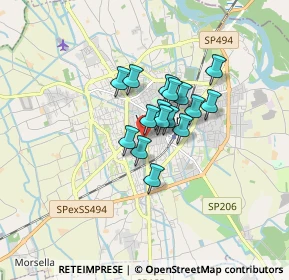 Mappa Via Alfredo Catalani, 27029 Vigevano PV, Italia (1.02)