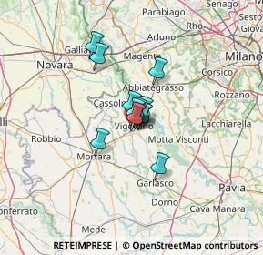 Mappa Via Alfredo Catalani, 27029 Vigevano PV, Italia (6.15231)