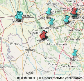 Mappa Via Alfredo Catalani, 27029 Vigevano PV, Italia (17.849)