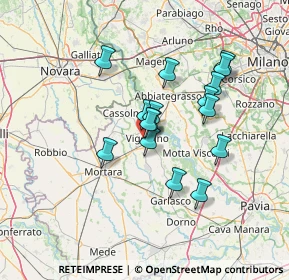 Mappa Via Alfredo Catalani, 27029 Vigevano PV, Italia (11.14375)