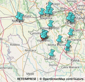 Mappa Via Alfredo Catalani, 27029 Vigevano PV, Italia (15.6785)