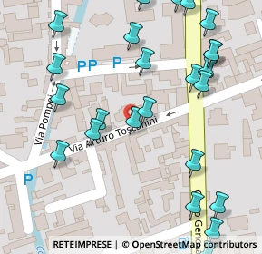 Mappa Via Alfredo Catalani, 27029 Vigevano PV, Italia (0.08077)