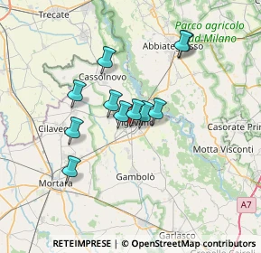 Mappa Via Alfredo Catalani, 27029 Vigevano PV, Italia (5.47818)