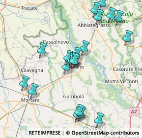 Mappa Via Alfredo Catalani, 27029 Vigevano PV, Italia (8.2225)