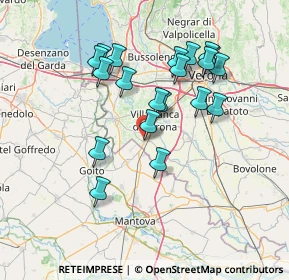 Mappa Via Paolo Borsellino, 37060 Mozzecane VR, Italia (13.5665)