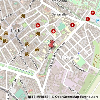 Mappa Via Paolo Gorini, 26, 26900 Lodi, Lodi (Lombardia)