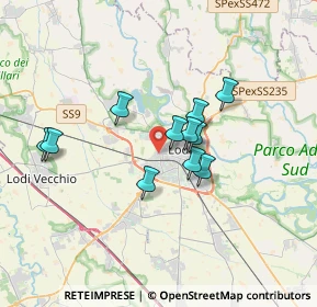 Mappa Piazza XXV Aprile, 26900 Lodi LO, Italia (2.71364)