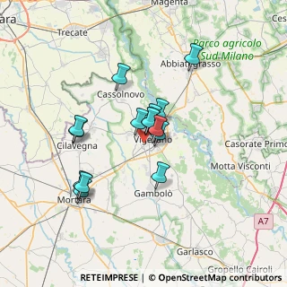 Mappa Via Pilo Rosolino, 27029 Vigevano PV, Italia (5.38667)