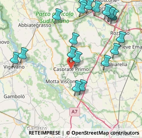 Mappa 27022 Casorate primo PV, Italia (9.7985)