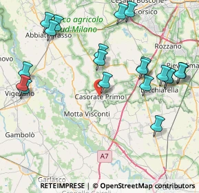 Mappa 27022 Casorate primo PV, Italia (9.6145)
