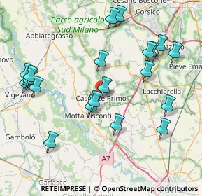 Mappa 27022 Casorate primo PV, Italia (8.813)