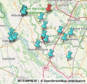 Mappa 27022 Casorate primo PV, Italia (8.7025)