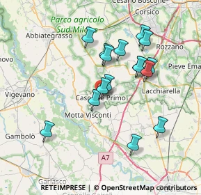 Mappa 27022 Casorate primo PV, Italia (6.60625)