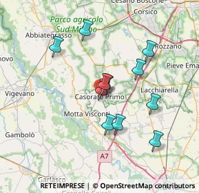 Mappa 27022 Casorate primo PV, Italia (6.19818)