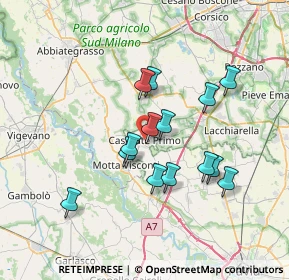 Mappa 27022 Casorate primo PV, Italia (6.10857)