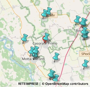 Mappa 27022 Casorate primo PV, Italia (5.2905)