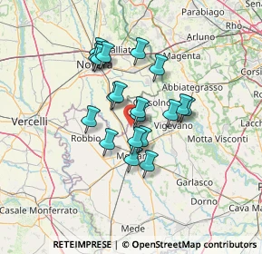 Mappa Str. Vicinale della Gagliana, 27024 Cilavegna PV, Italia (10.4285)