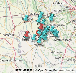Mappa Str. Vicinale della Gagliana, 27024 Cilavegna PV, Italia (9.3895)