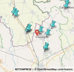 Mappa Str. Vicinale della Gagliana, 27024 Cilavegna PV, Italia (4.12417)