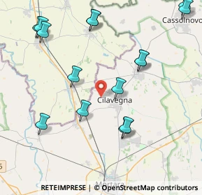 Mappa Str. Vicinale della Gagliana, 27024 Cilavegna PV, Italia (4.87733)
