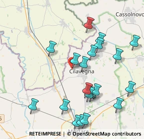 Mappa Str. Vicinale della Gagliana, 27024 Cilavegna PV, Italia (4.449)