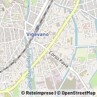 Karte Vigevano