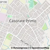 Kaart Casorate Primo