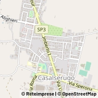 Mapa Casalserugo
