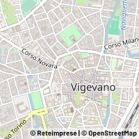 Mapa Vigevano