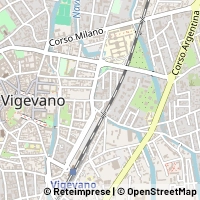 Mapa Vigevano