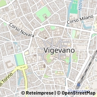 Kaart Vigevano