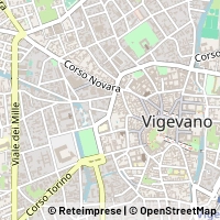 Mapa Vigevano