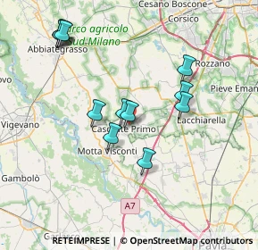 Mappa Via G. di Vittorio, 27022 Casorate Primo PV, Italia (7.29583)