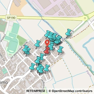 Mappa Via G. di Vittorio, 27022 Casorate Primo PV, Italia (0.175)