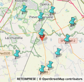 Mappa 27010 Siziano PV, Italia (4.83364)