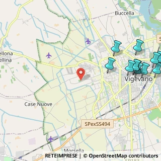 Mappa Strada Cascina di Sopra &, 27029 Vigevano PV, Italia (3.02182)