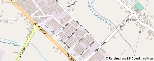 Mappa Sant'Angelo di Piove di Sacco