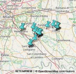 Mappa Via Magenta, 26900 Lodi LO, Italia (8.382)