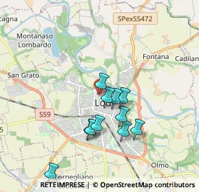 Mappa Via Magenta, 26900 Lodi LO, Italia (1.56364)