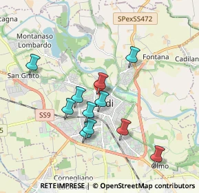 Mappa Via Magenta, 26900 Lodi LO, Italia (1.65)