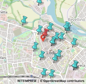 Mappa Via Magenta, 26900 Lodi LO, Italia (0.505)