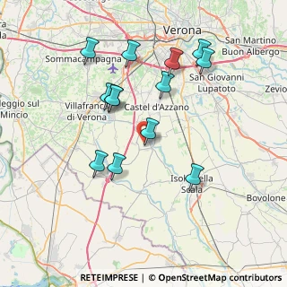 Mappa Via Giosuè Carducci, 37068 Vigasio VR, Italia (7.33231)